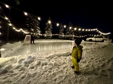 How to Make a Homemade Ice Skating Rink in your Backyard: Everything you need to DIY an outdoor rink. 