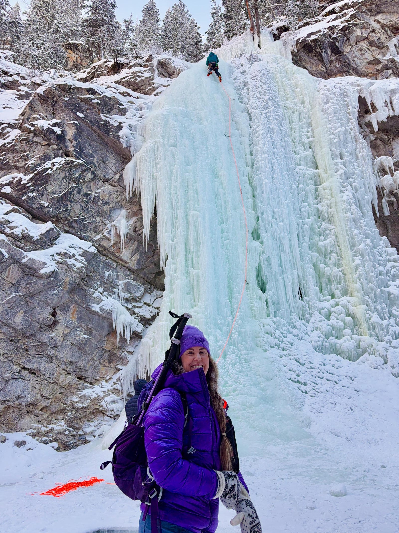 Green Monster Icefall Hike: A Winter Hiking Adventure in Kananaskis Country 