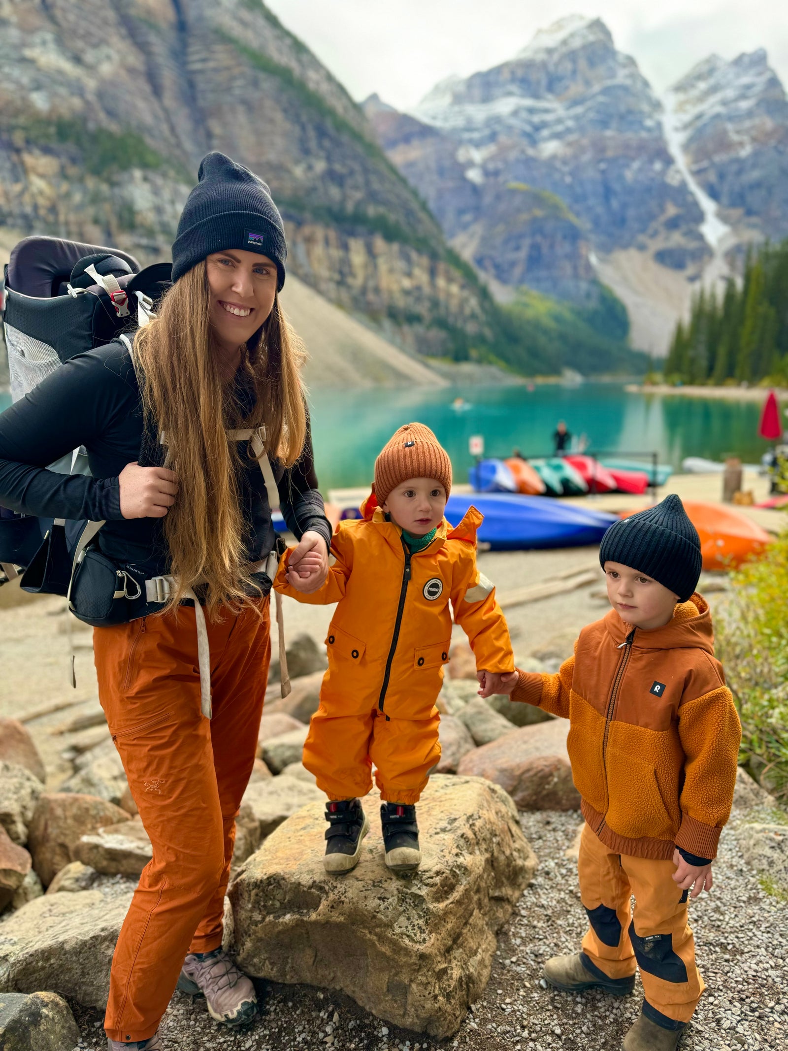 Fall Hiking Layer Recommendations for Outdoor Kids by a Canadian Rockies Hiking Mom