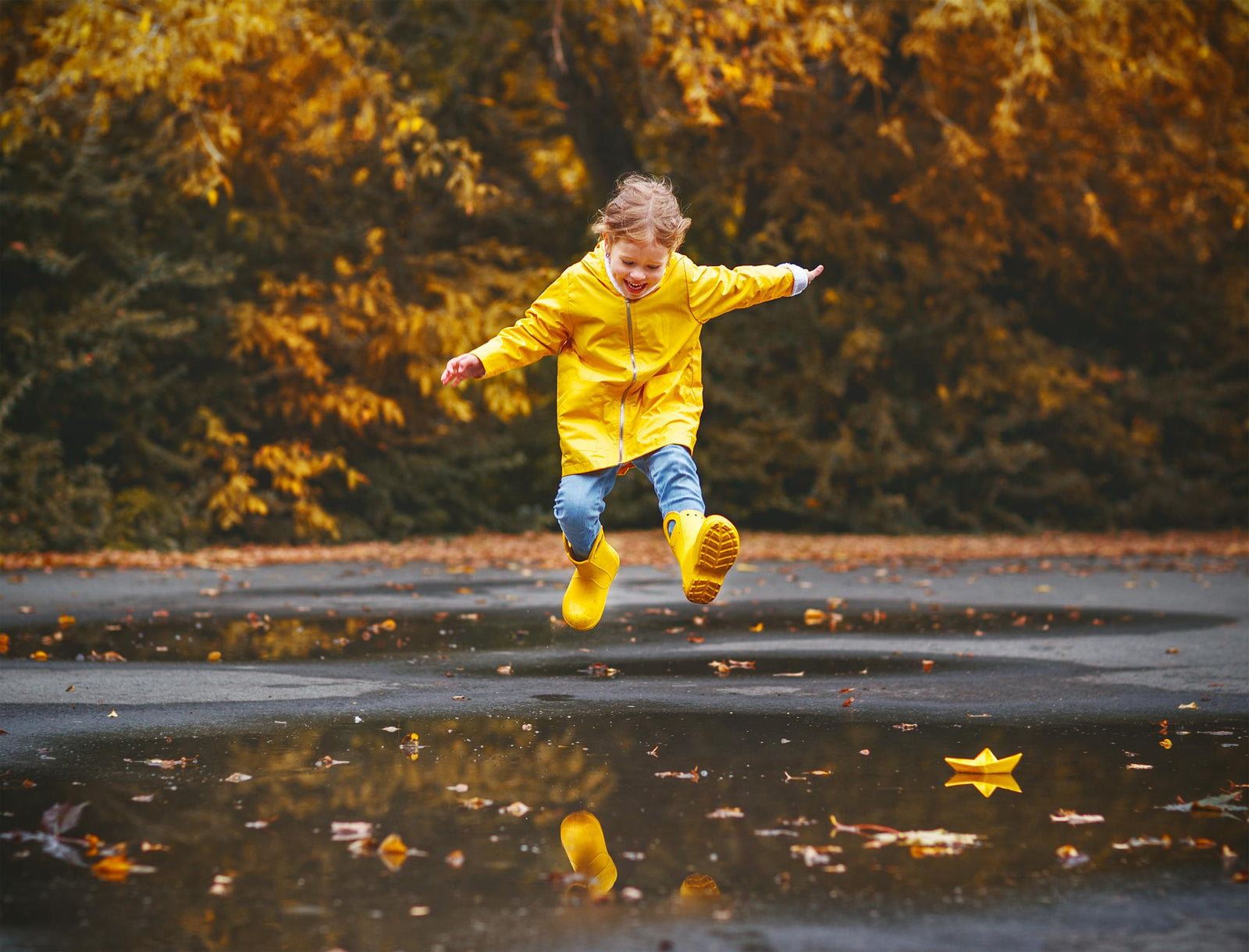 How to Hike in the Rain with Kids