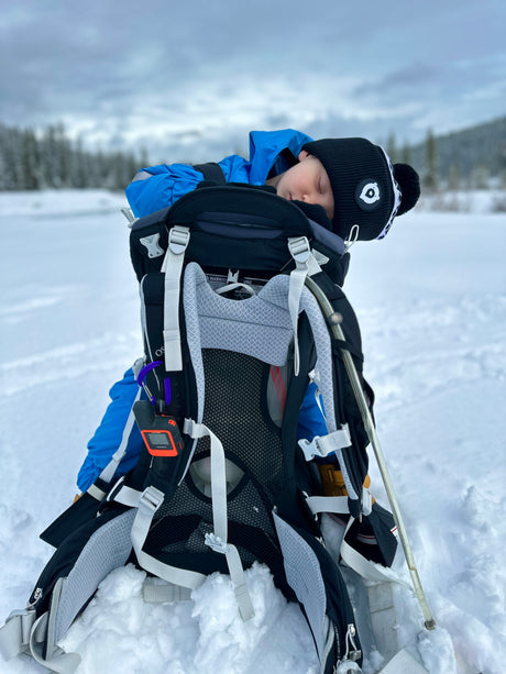 Youth Explorer Toque - Black Pompom image 1
