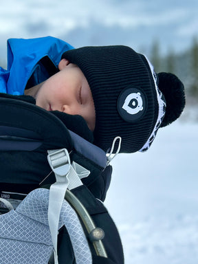 Youth Explorer Toque - Black Pompom image 0
